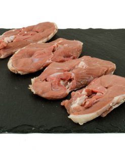 Chuletillas de pierna de Lechal sin hueso