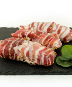 Muslos de Pollo Rellenos con panceta