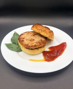 Hamburguesas de Pollo y Queso